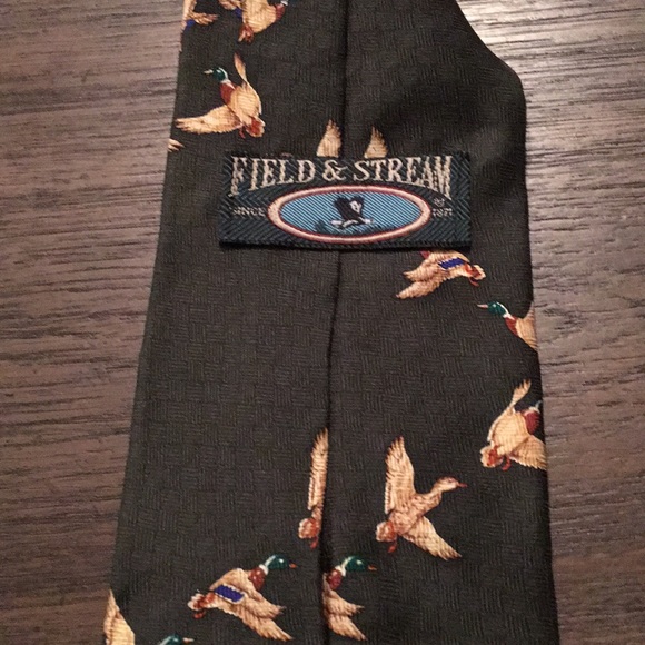 Vintage Field & Stream Tie Ducks Lab - Picture 2 of 2
